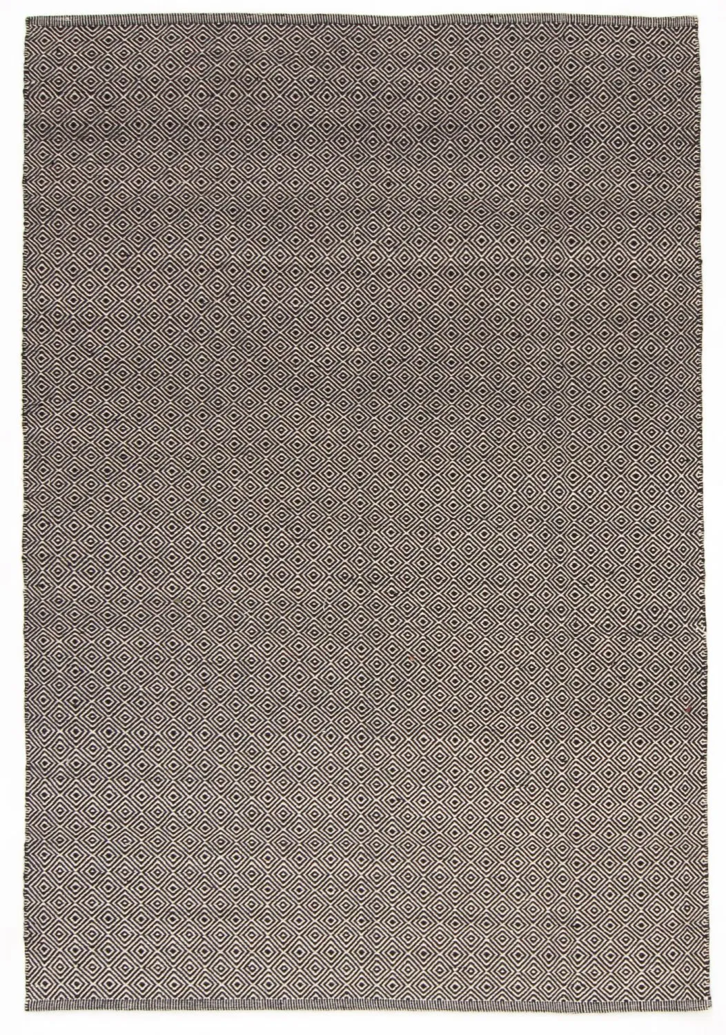 Gyapjúszőnyeg - Varella (fekete/fehér)