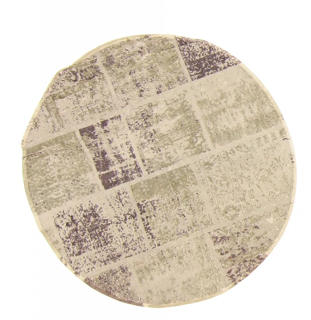 Rongyszőnyeg - Lismore (kerek) (zöld)