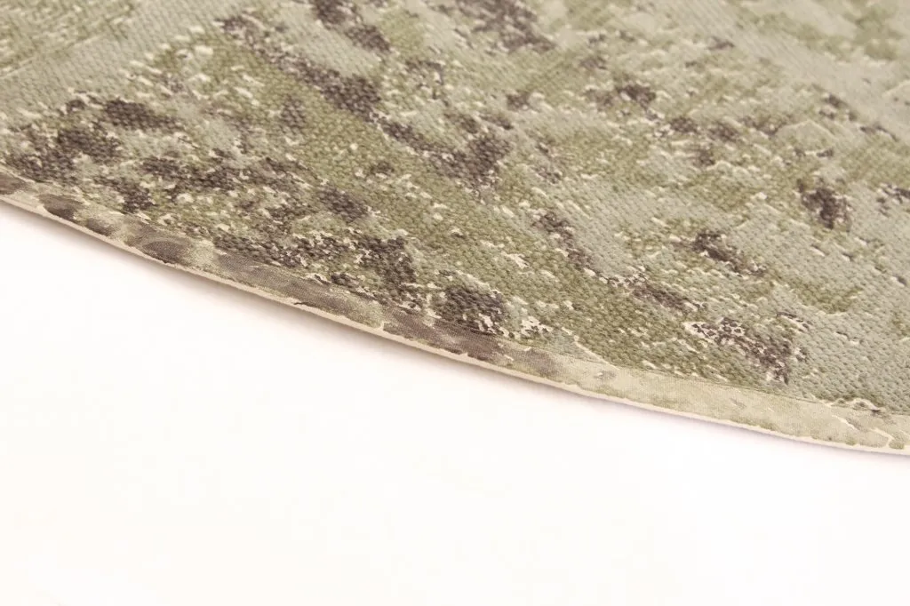 Rongyszőnyeg - Lismore (kerek) (zöld)