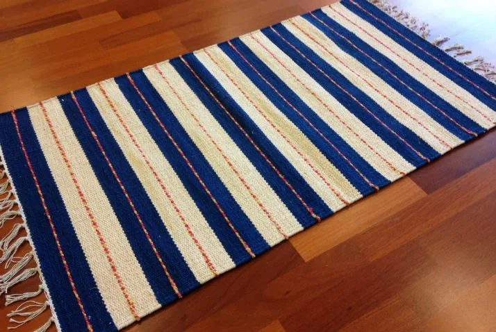 Trasmatta - Alva (blå)