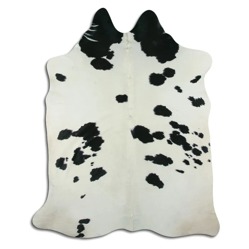 Szőrmés szőnyeg - Fekete/fehér 1030