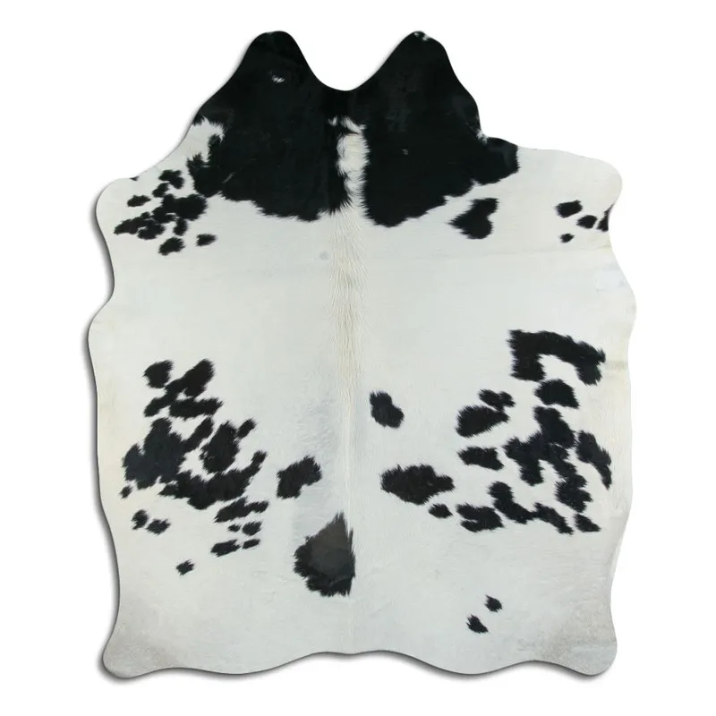 Szőrmés szőnyeg - Fekete/fehér 1034