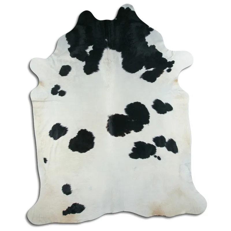 Szőrmés szőnyeg - Fekete/fehér 1043