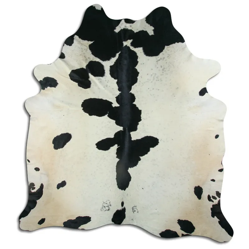 Szőrmés szőnyeg - Fekete/fehér 1044