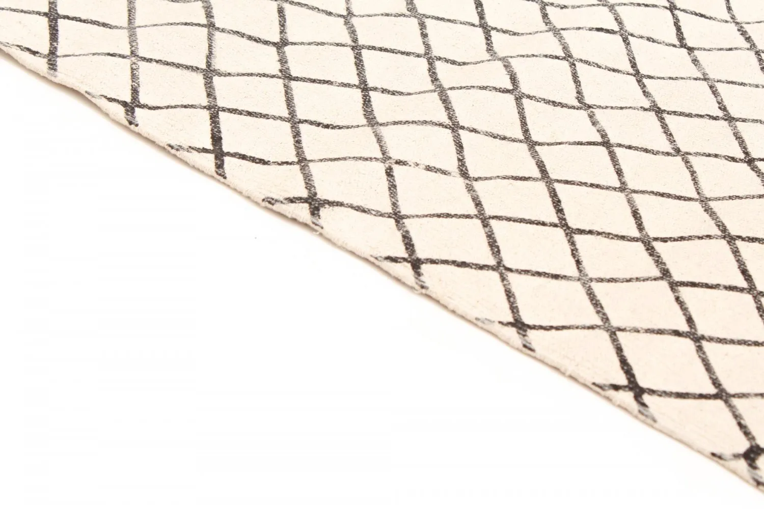 Rongyszőnyeg - Agadir (fekete/fehér)