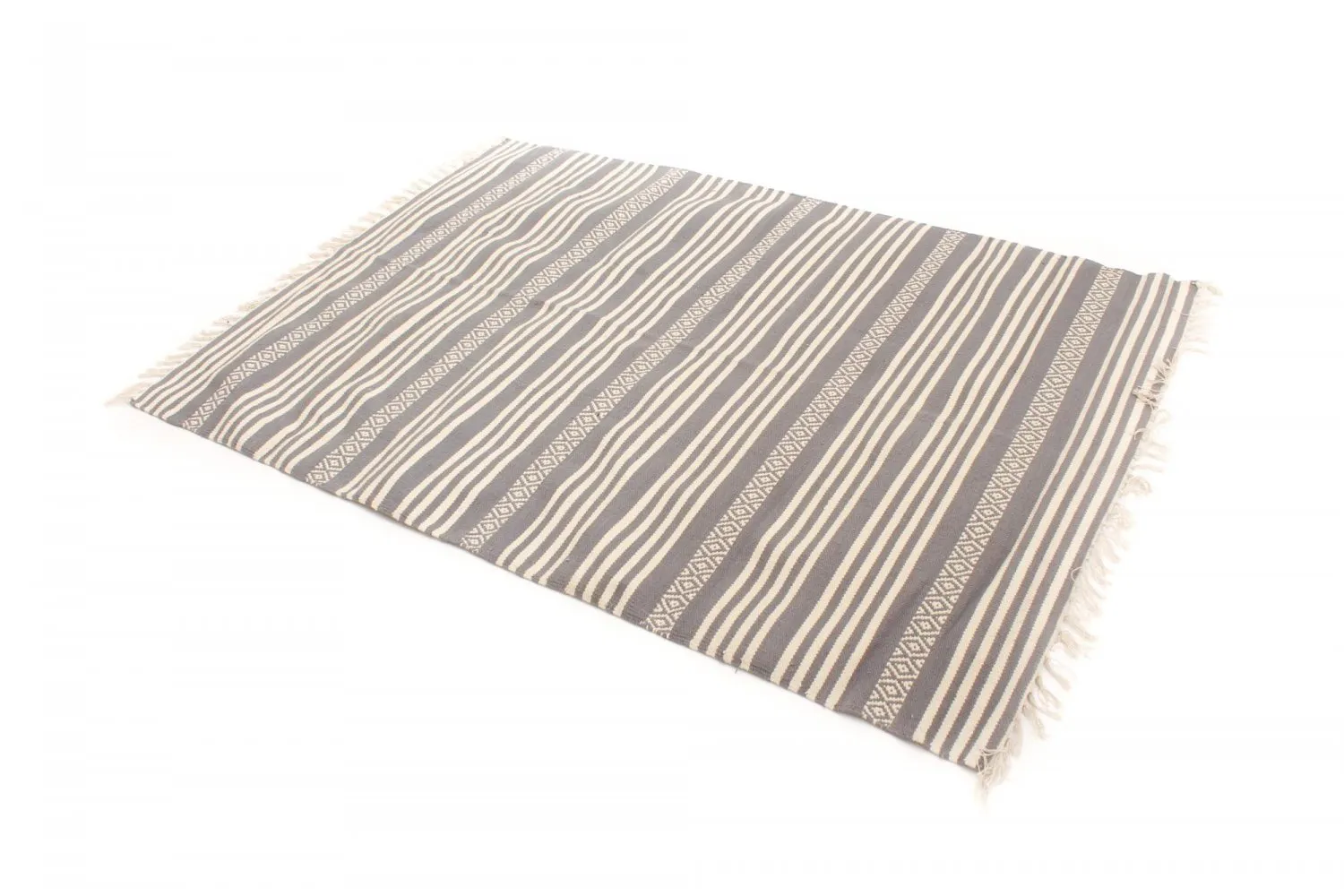 Rongyszőnyeg - Ystad (szürke)