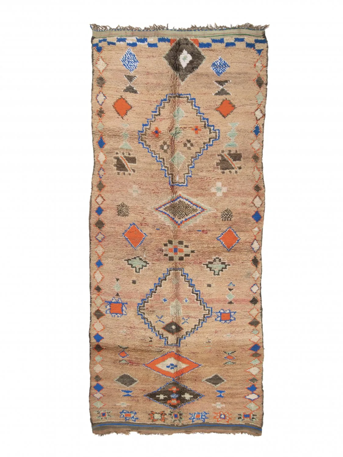 Marokkói Azilal Kelim Special Edition szőnyeg 360 x 150 cm