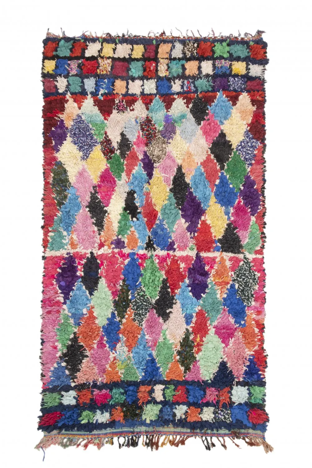 Marokkói Boucherouite szőnyeg 250 x 140 cm