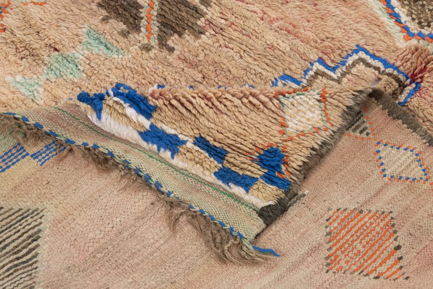 Marokkói Azilal Kelim Special Edition szőnyeg 360 x 150 cm