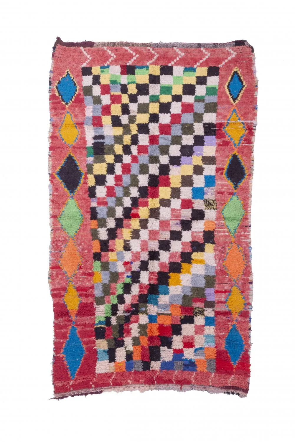 Marokkói Boucherouite szőnyeg 240 x 140 cm