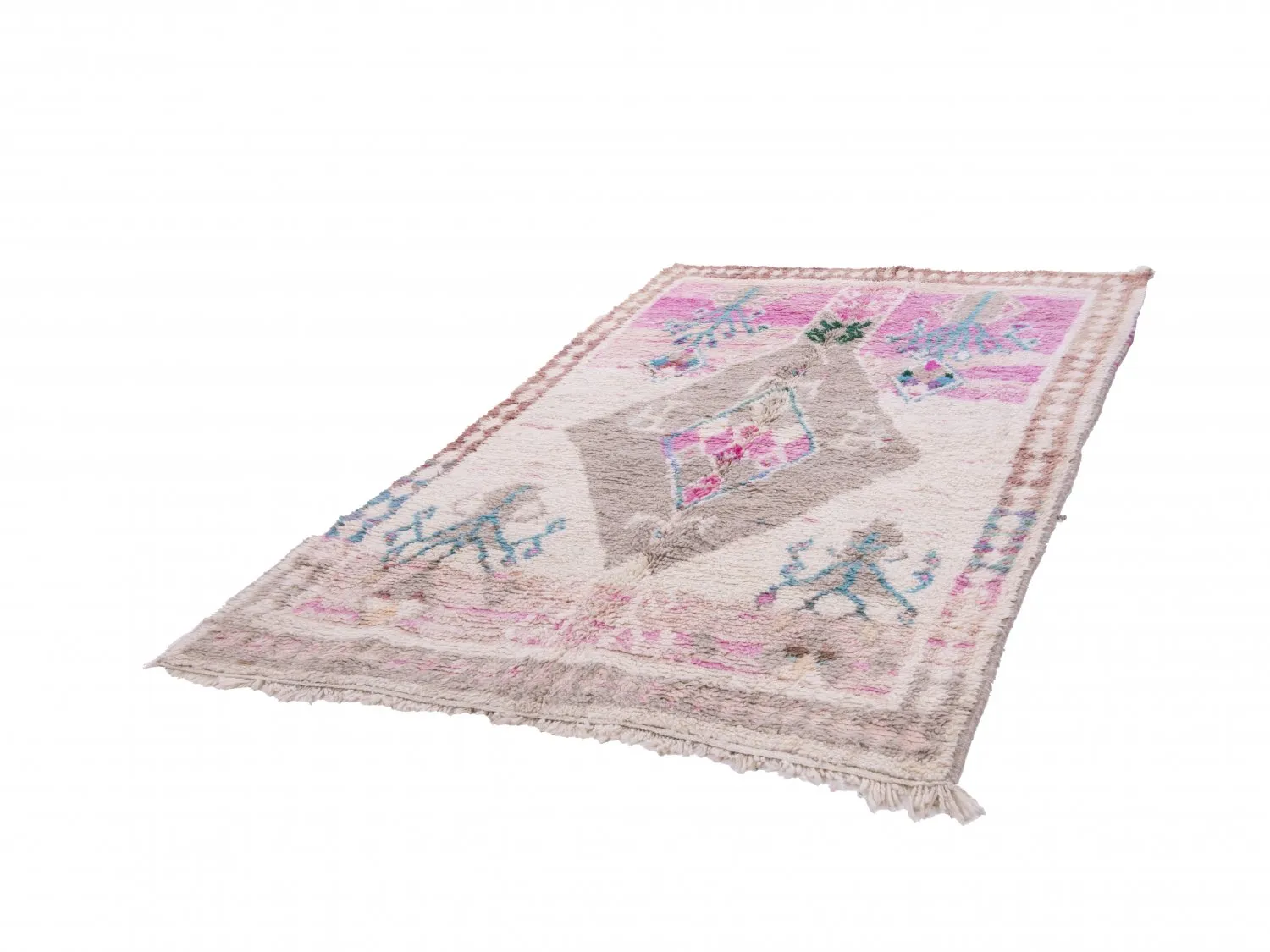 Marokkói Azilal Kelim szőnyeg 260 x 170 cm