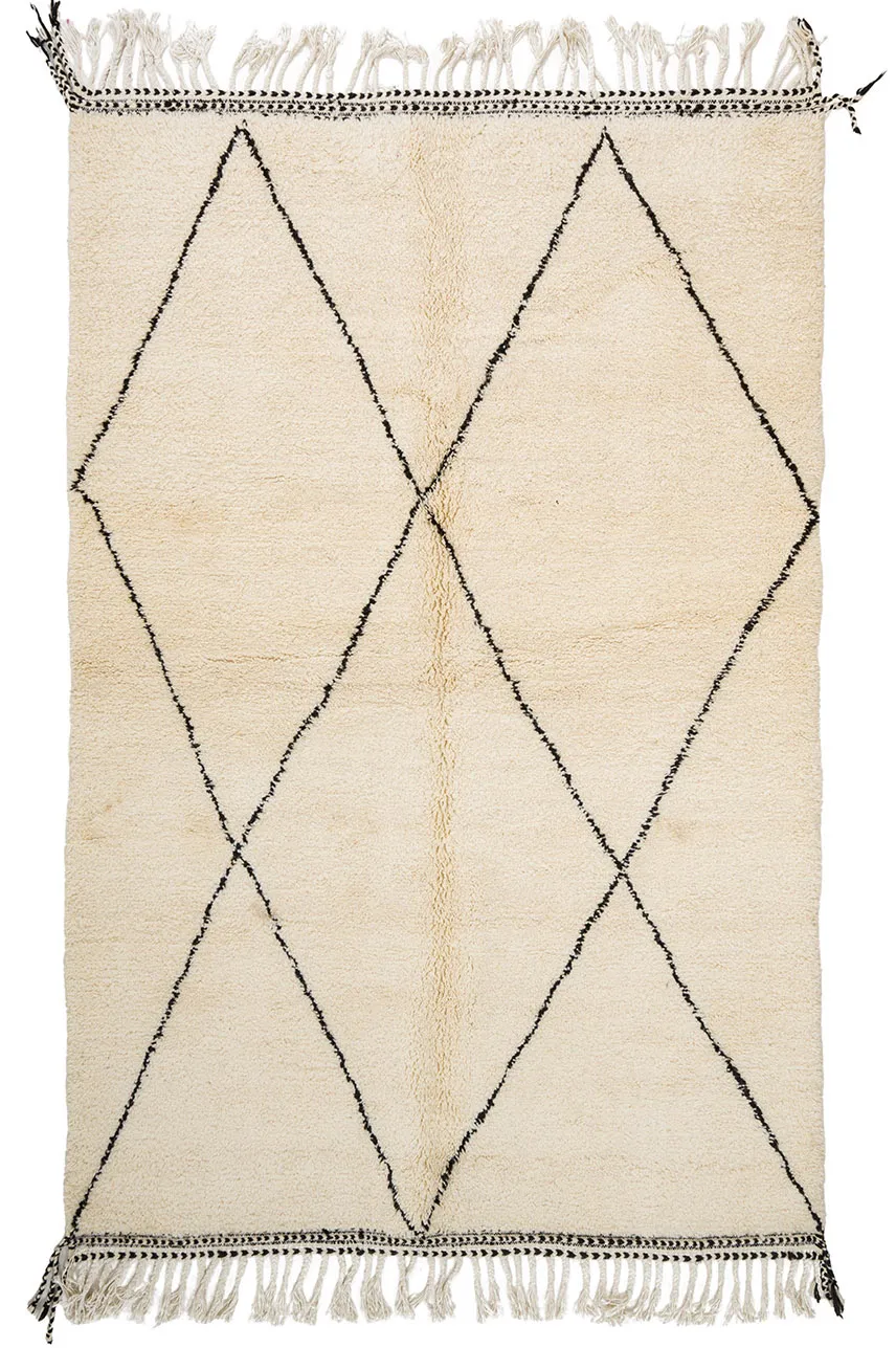 Marokkói Beni Ourain Kelim szőnyeg 165 x 260 cm