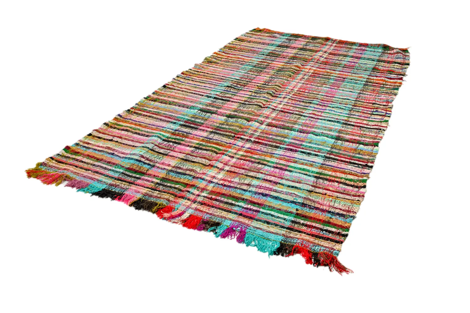 Marokkói Boucherouite szőnyeg 160 x 300 cm