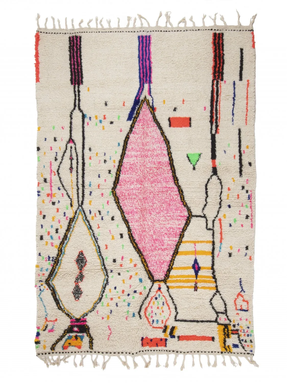 Marokkói Azilal Kelim szőnyeg 310 x 200 cm