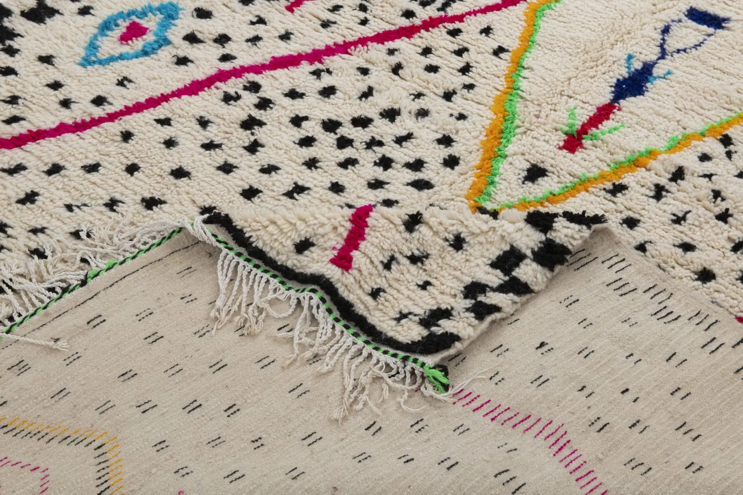 Marokkói Azilal Kelim szőnyeg 320 x 210 cm