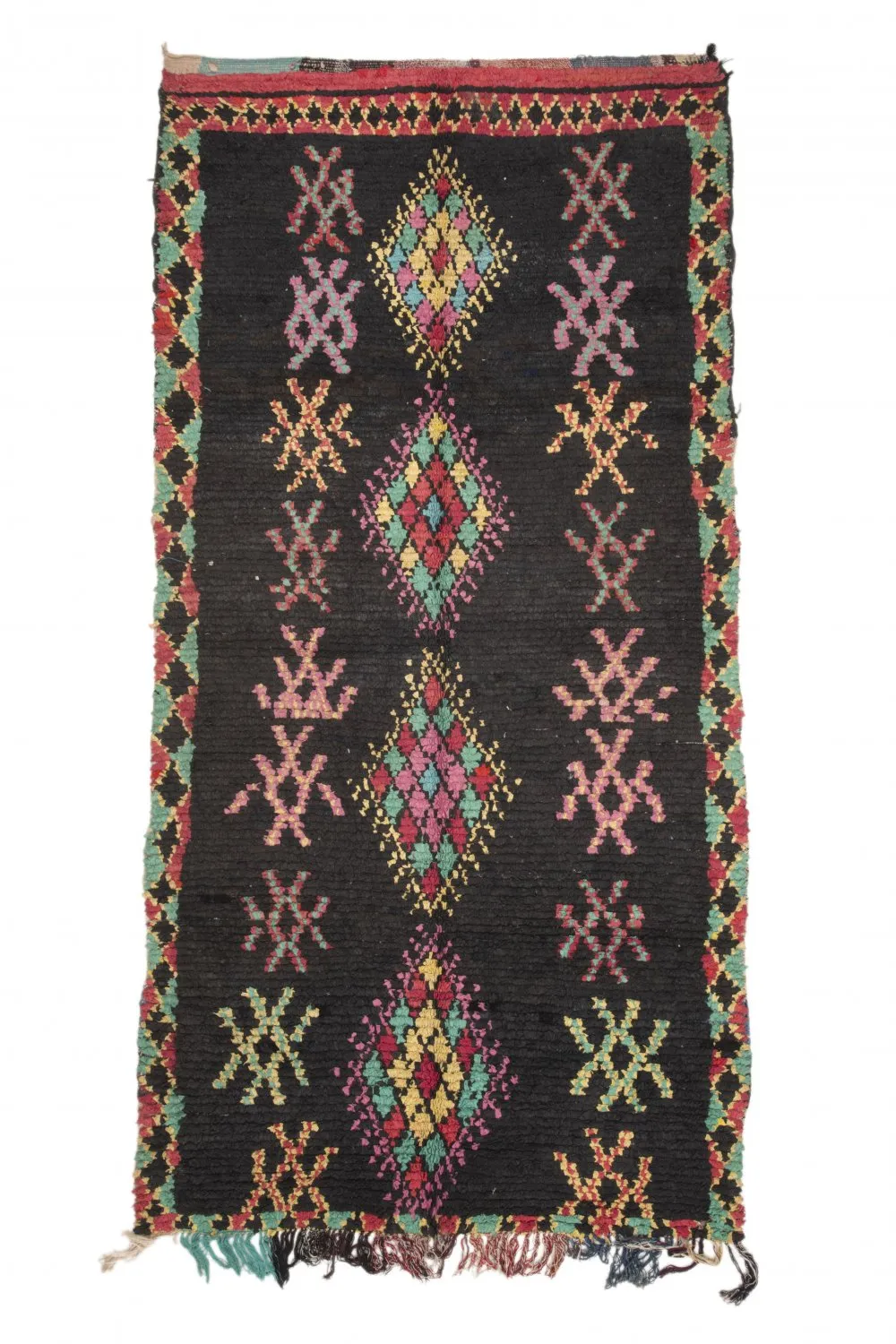 Marokkói Boucherouite szőnyeg 320 x 150 cm