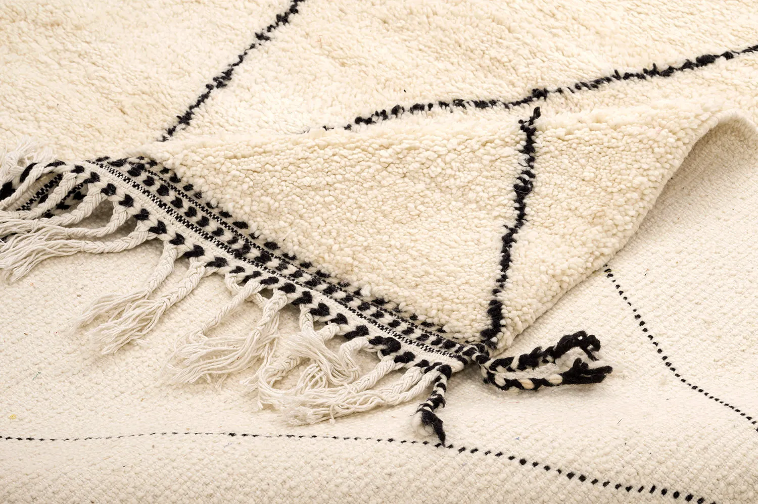 Marokkói Beni Ourain Kelim szőnyeg 165 x 260 cm