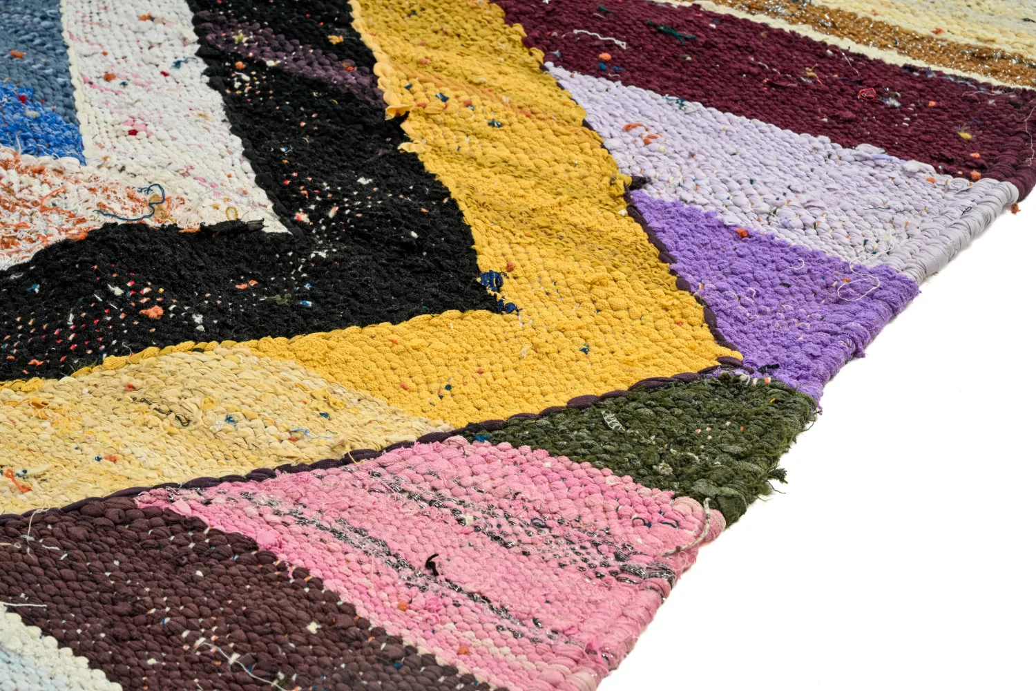 Marokkói Boucherouite szőnyeg 135 x 260 cm