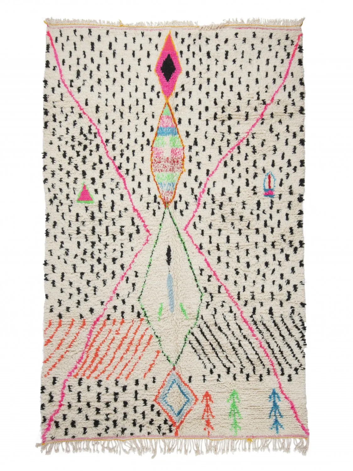 Marokkói Azilal Kelim szőnyeg 290 x 190 cm