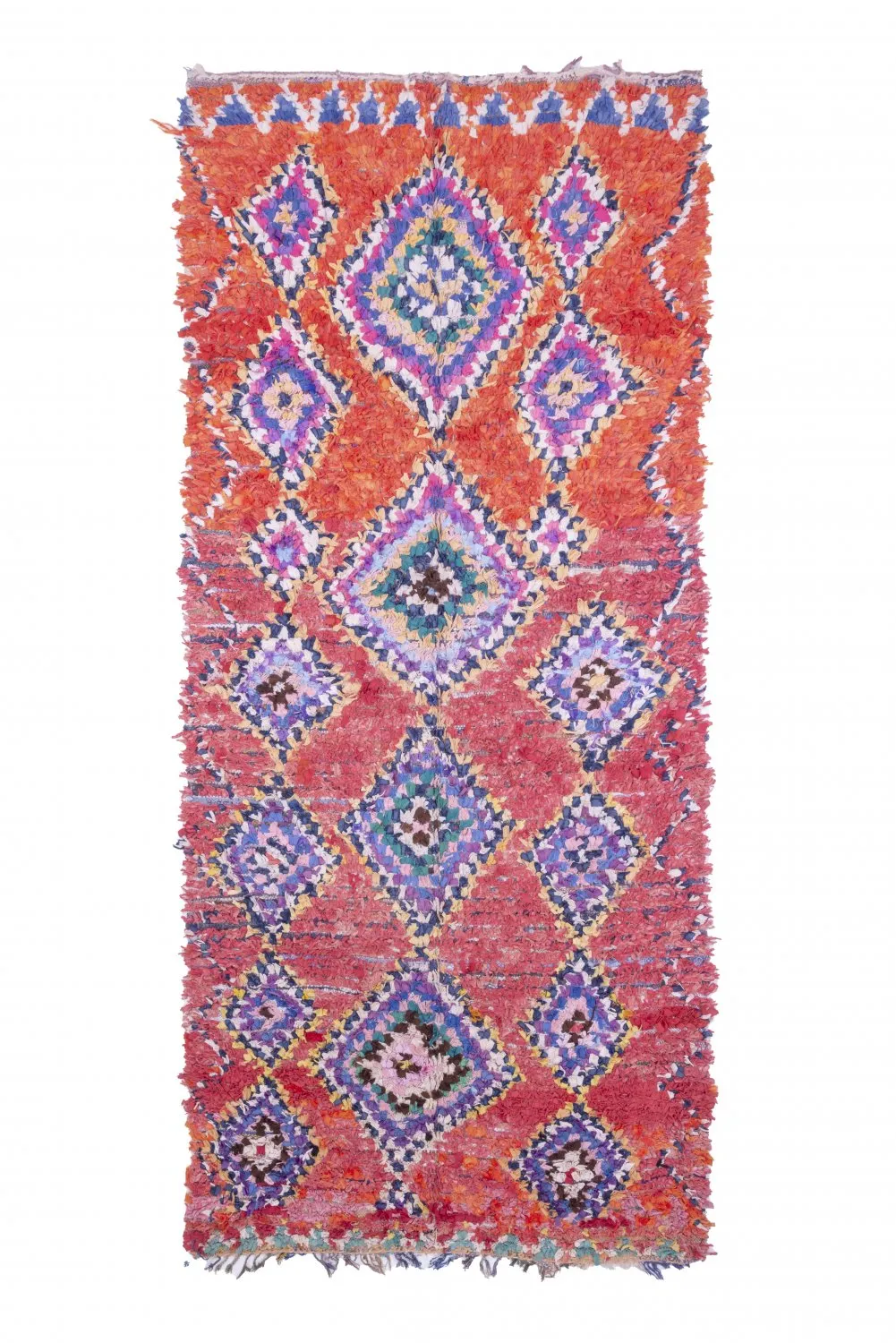 Marokkói Boucherouite szőnyeg 315 x 135 cm