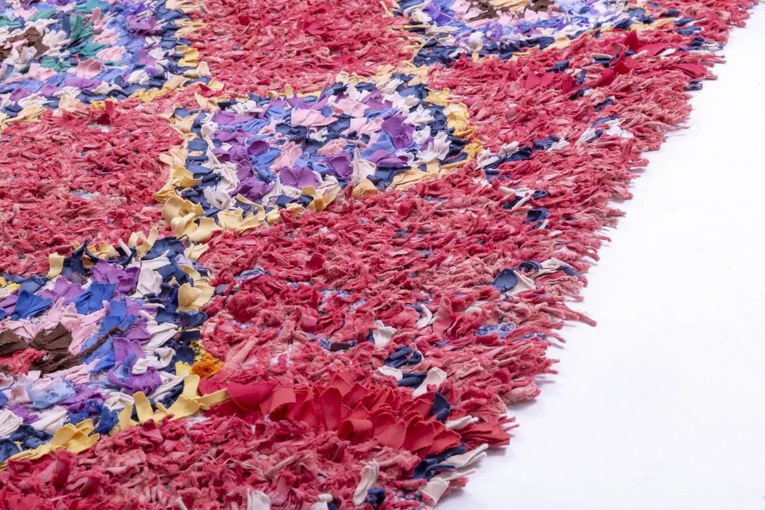 Marokkói Boucherouite szőnyeg 315 x 135 cm