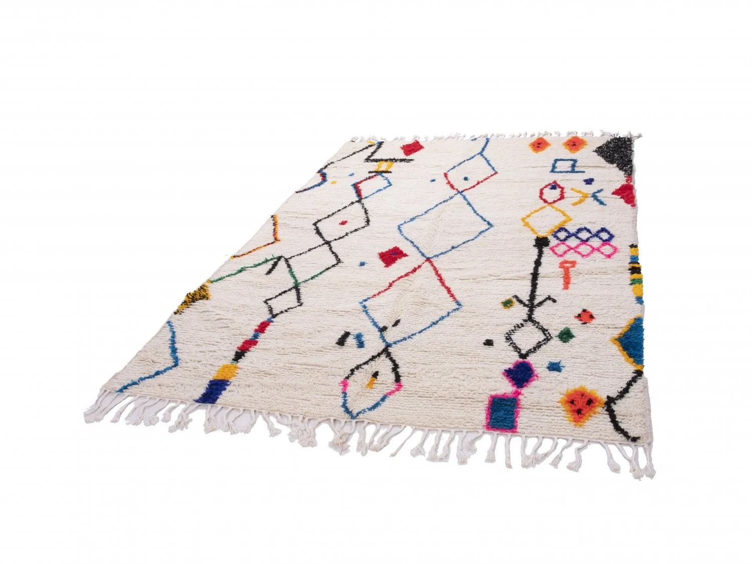 Marokkói Azilal Kelim szőnyeg 290 x 190 cm