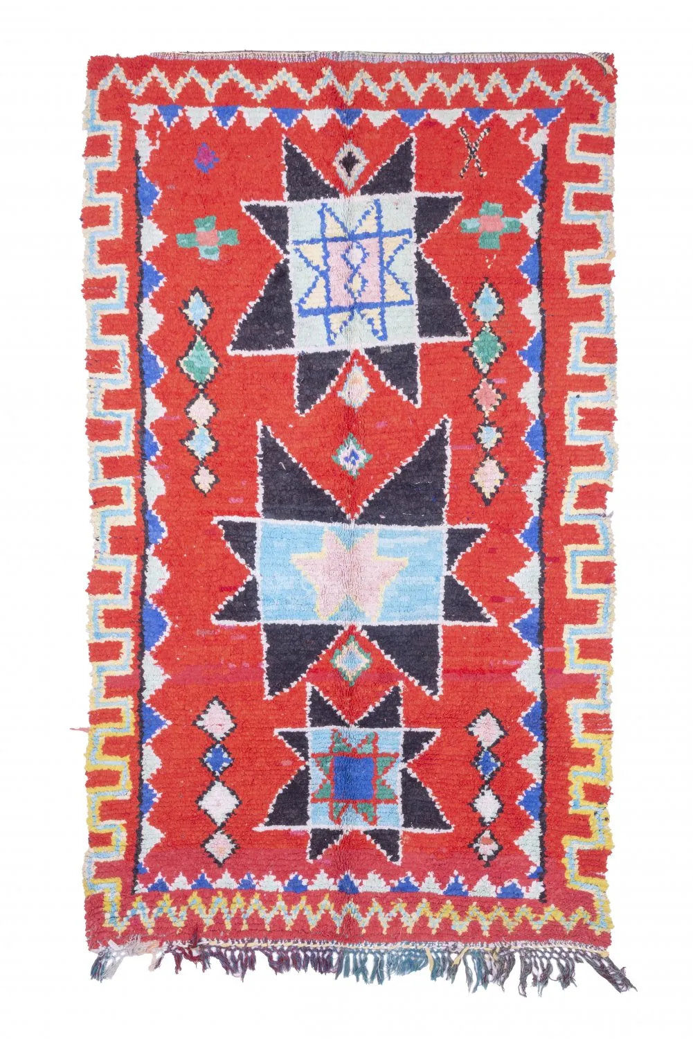 Marokkói Boucherouite szőnyeg 275 x 170 cm