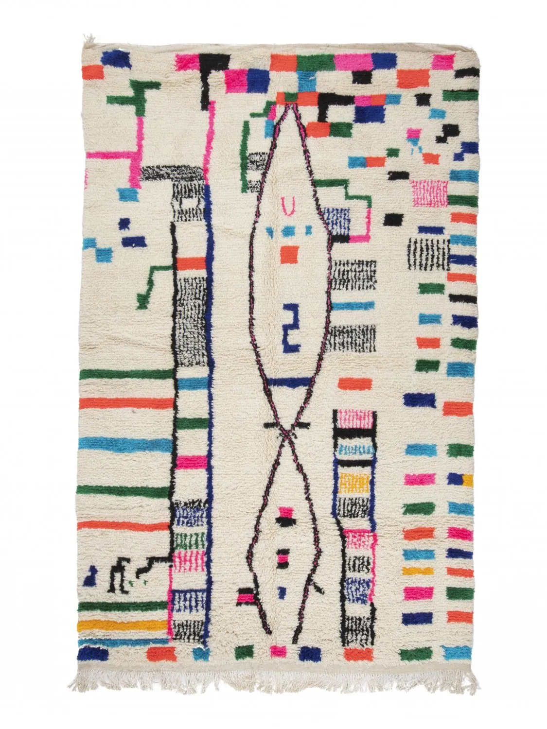 Marokkói Azilal Kelim szőnyeg 320 x 200 cm