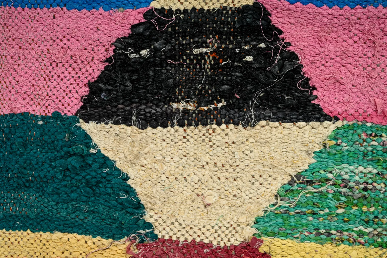 Marokkói Boucherouite szőnyeg 145 x 275 cm
