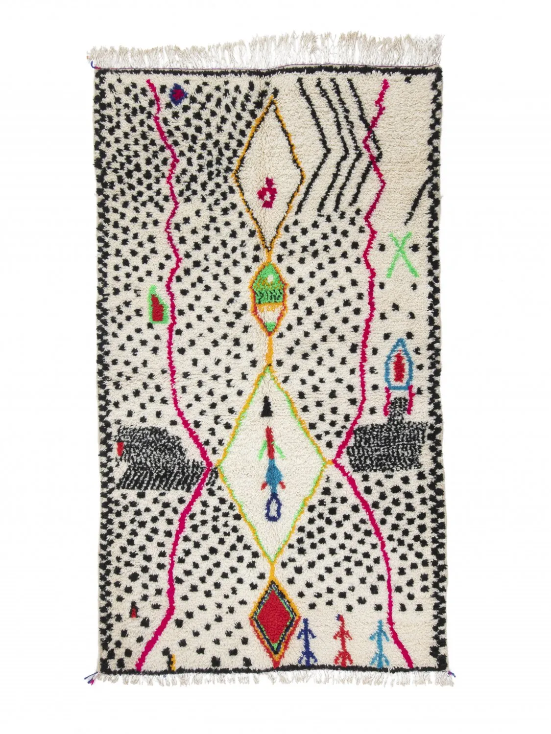 Marokkói Azilal Kelim szőnyeg 250 x 140 cm