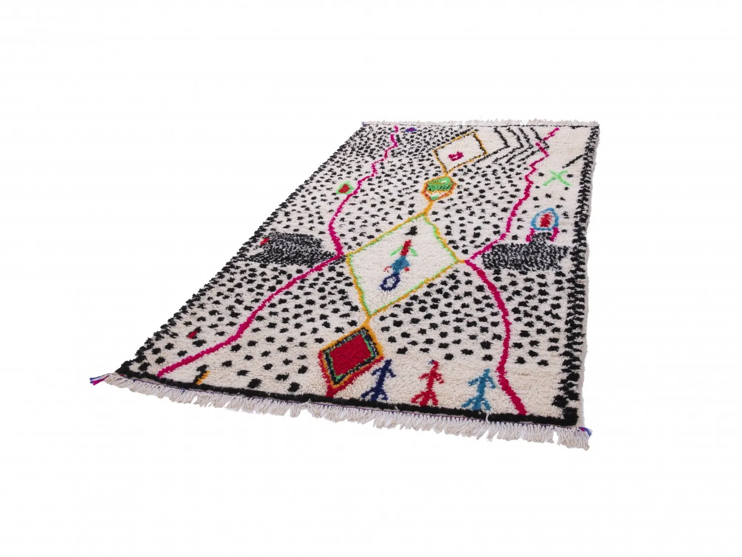 Marokkói Azilal Kelim szőnyeg 250 x 140 cm