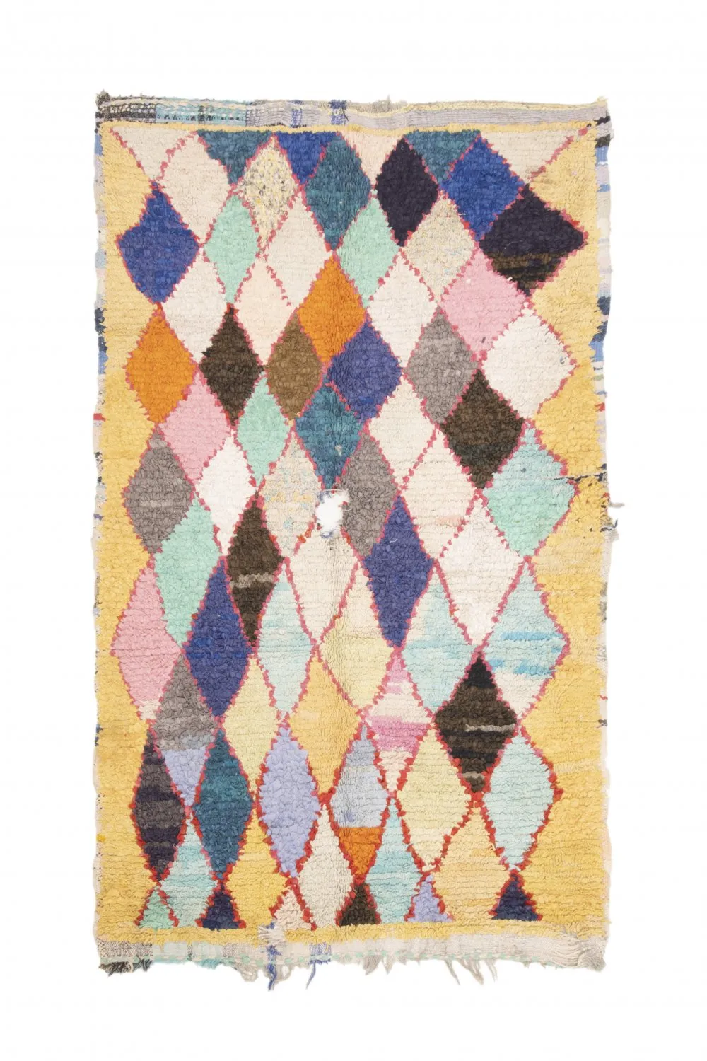 Marokkói Boucherouite szőnyeg 200 x 120 cm
