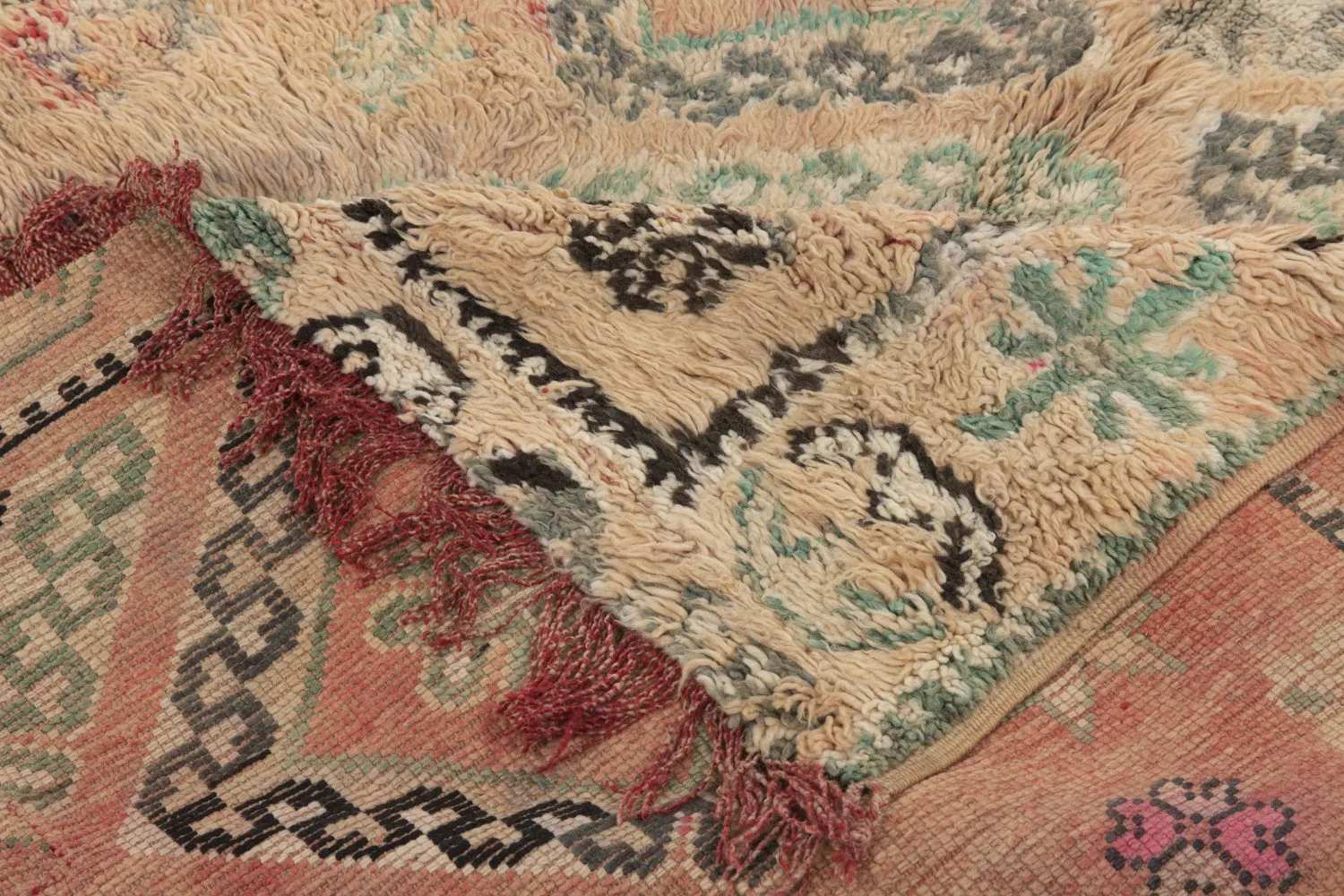 Marokkói Azilal Kelim Special Edition szőnyeg 390 x 190 cm