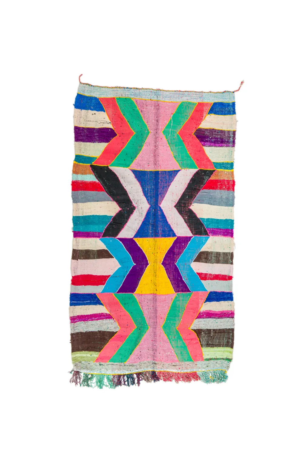 Marokkói Boucherouite szőnyeg 140 x 245 cm