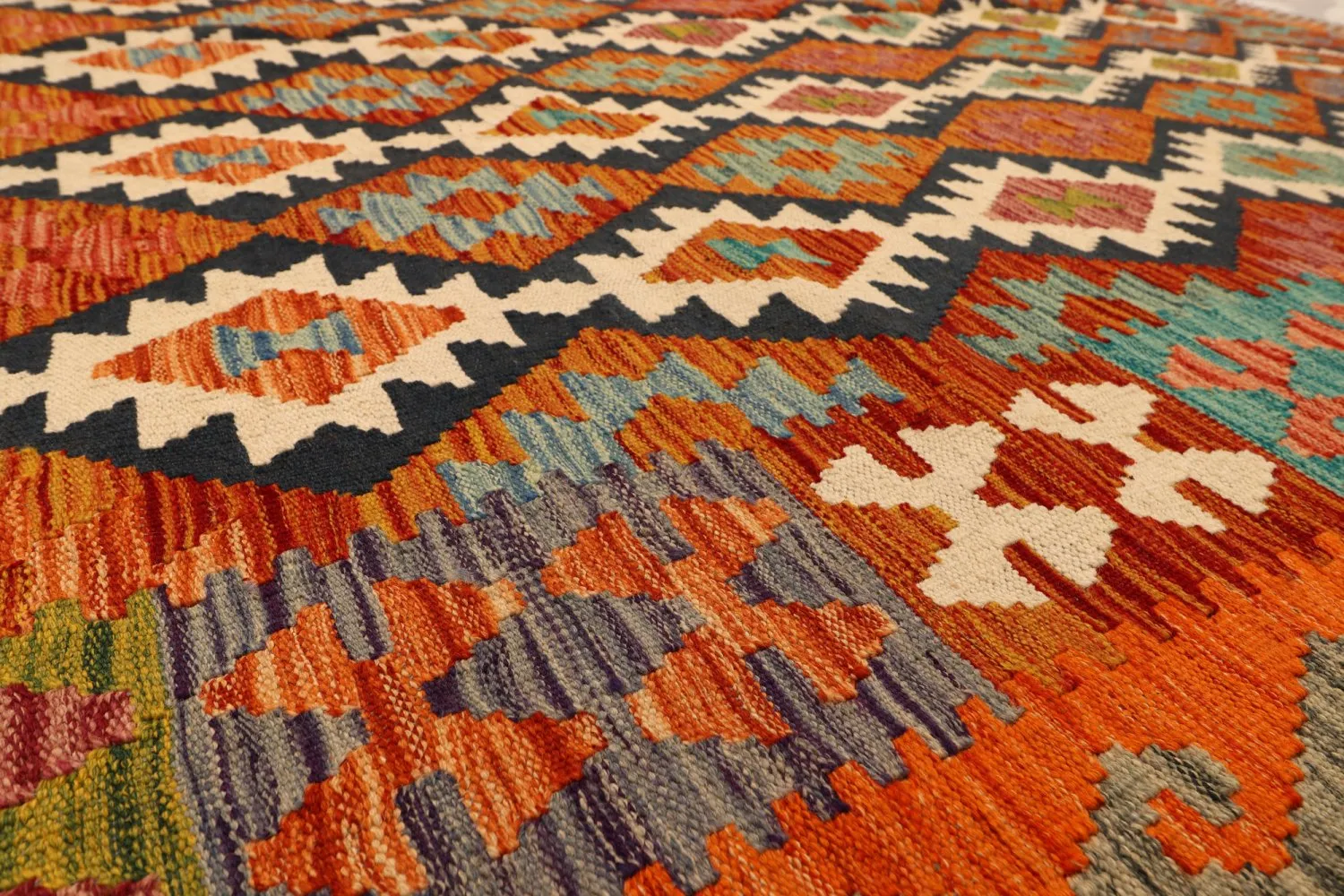 Orientális kilim szőnyeg 297 x 205 cm