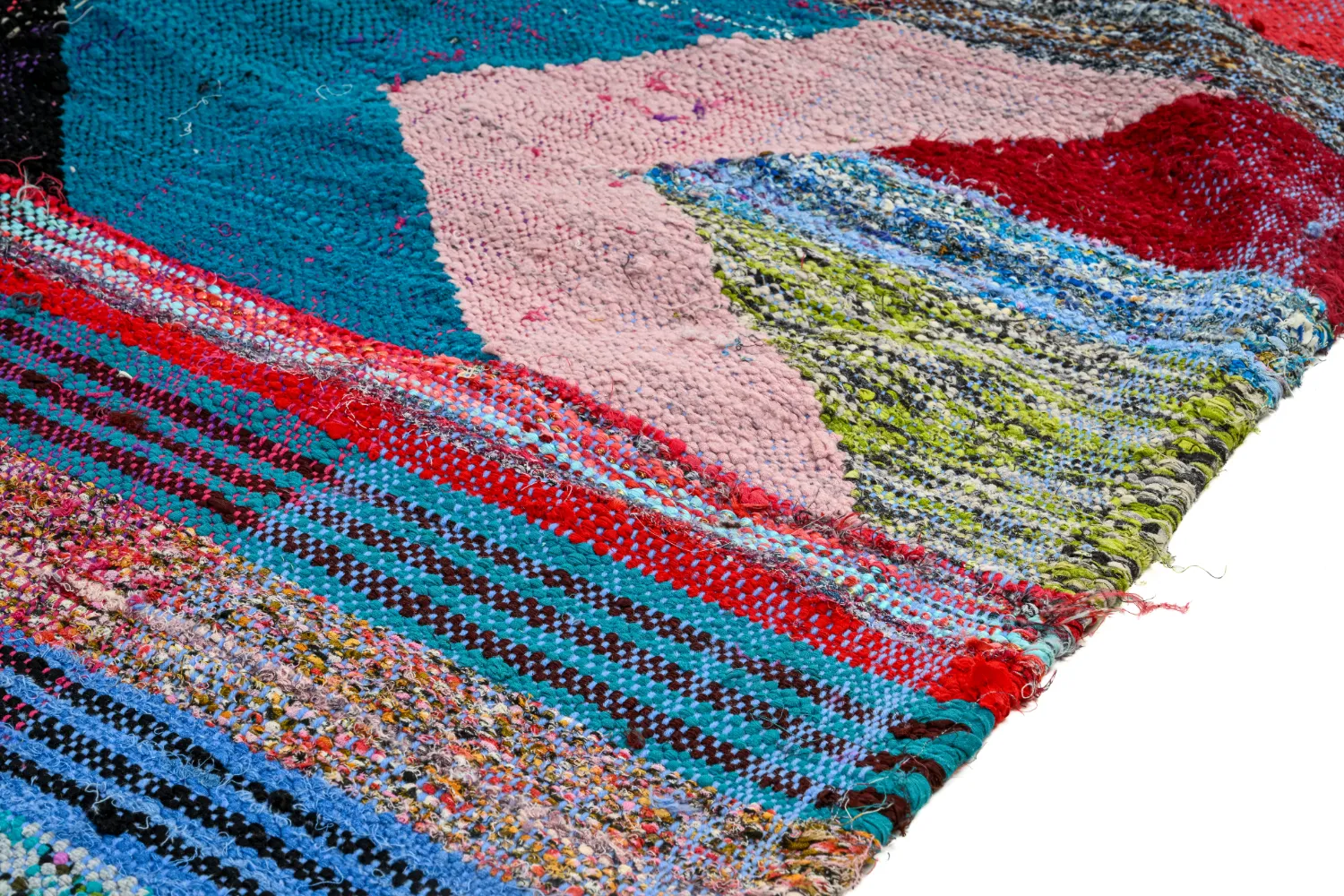 Marokkói Boucherouite szőnyeg 135 x 270 cm