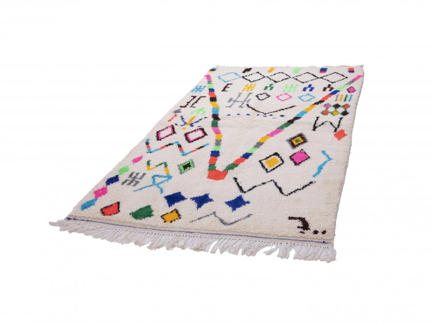 Marokkói Azilal Kelim szőnyeg 250 x 140 cm