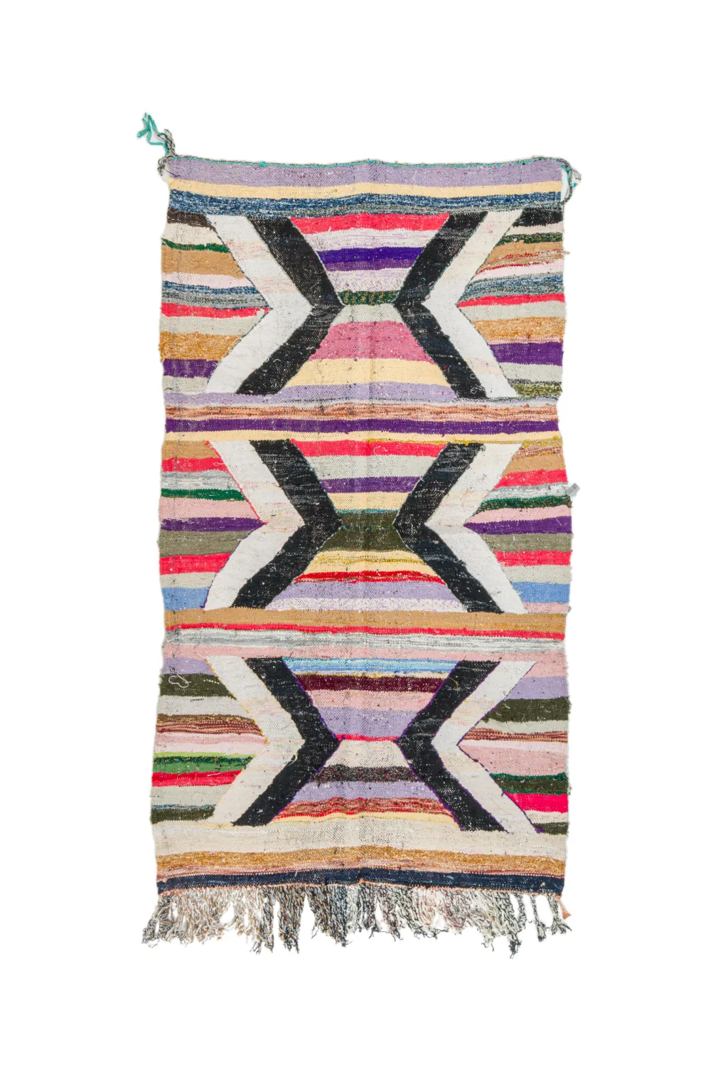 Marokkói Boucherouite szőnyeg 125 x 230 cm