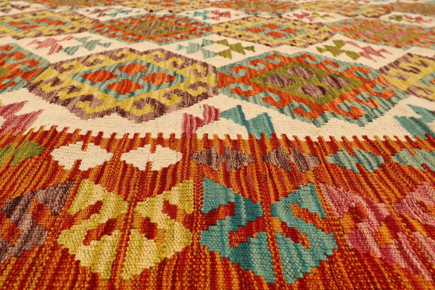 Orientális kilim szőnyeg 299 x 197 cm