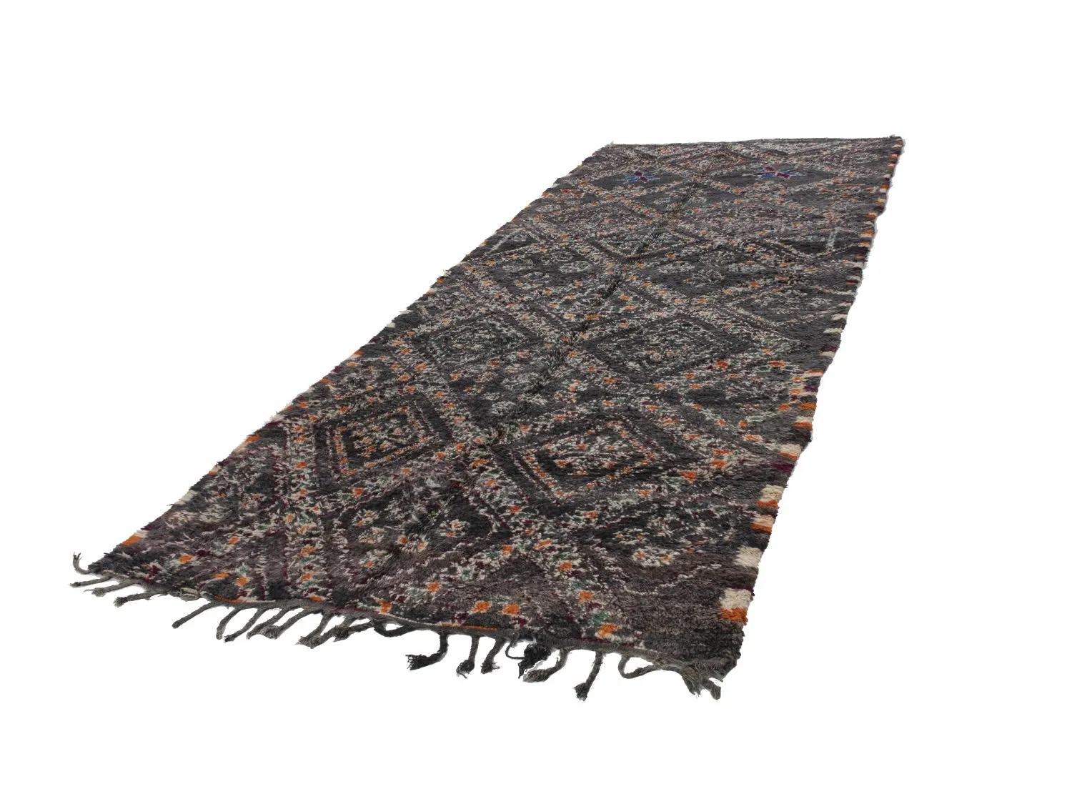 Marokkói Azilal Kelim Special Edition szőnyeg 430 x 190 cm
