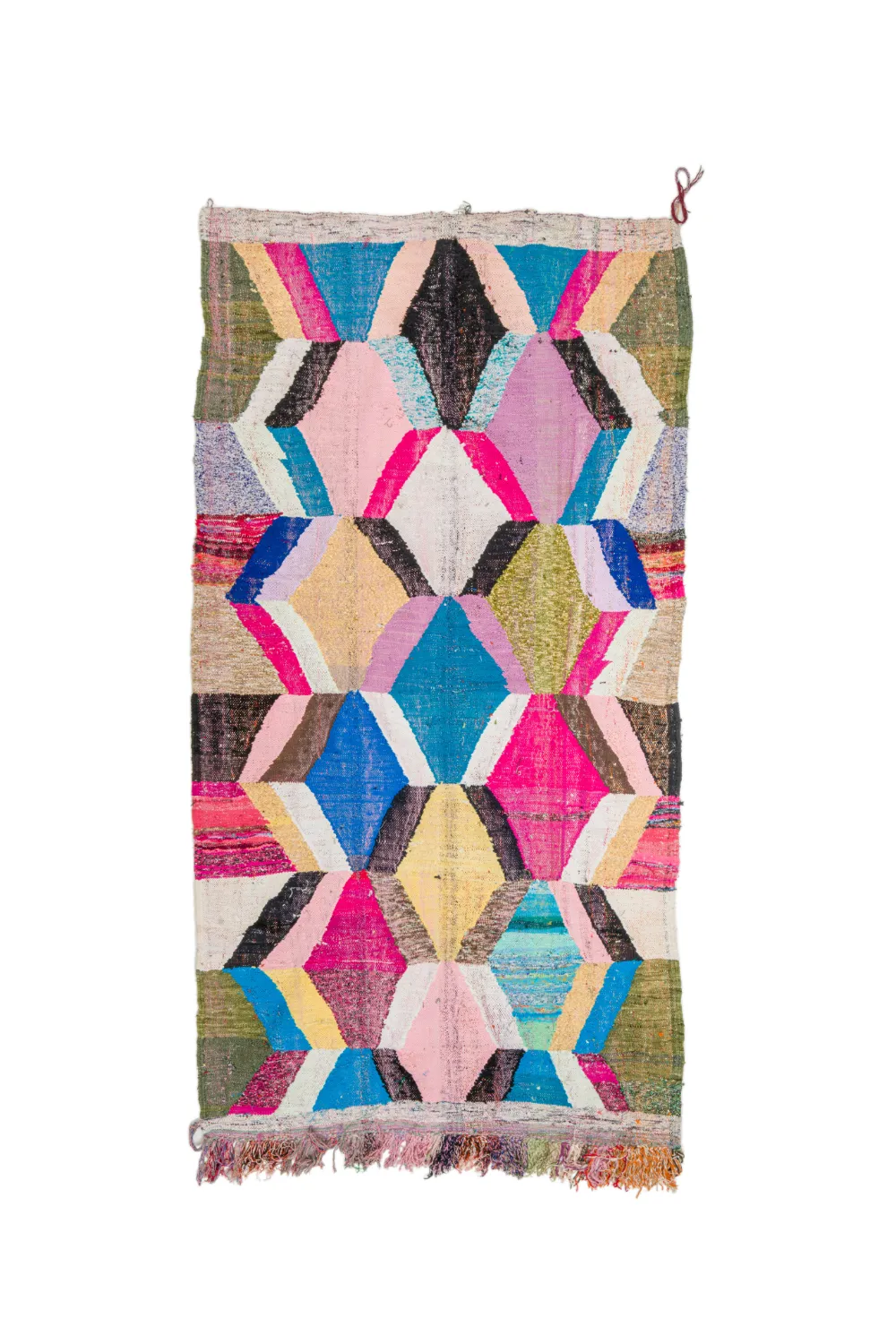 Marokkói Boucherouite szőnyeg 150 x 275 cm