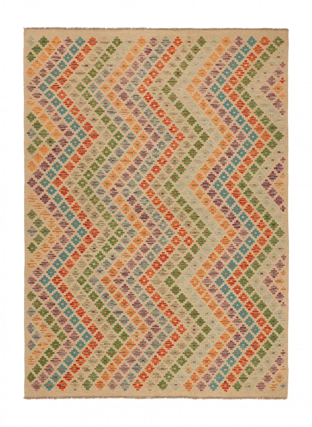 Orientális kilim szőnyeg 252 x 180 cm