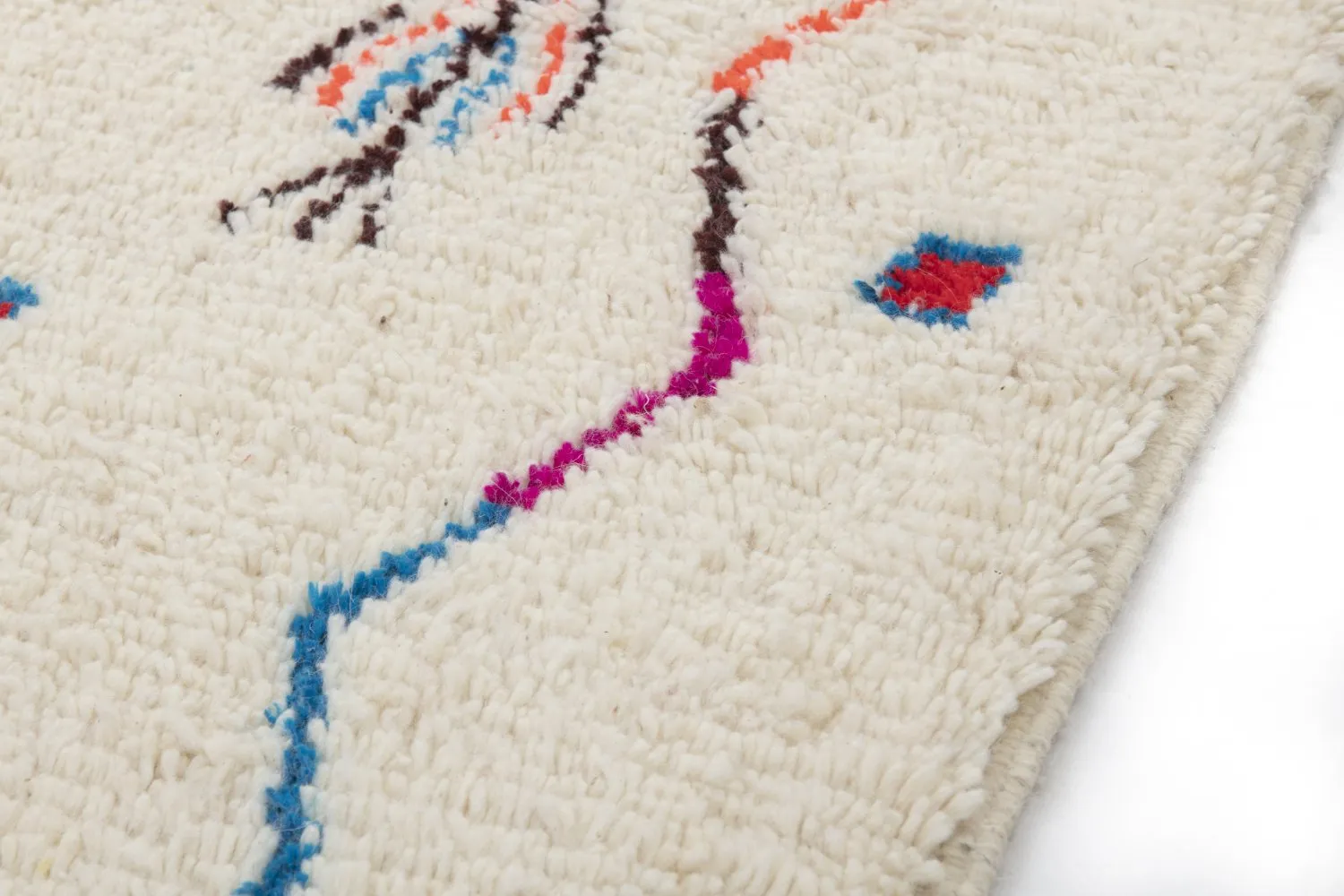 Marokkói Azilal Kelim szőnyeg 260 x 140 cm