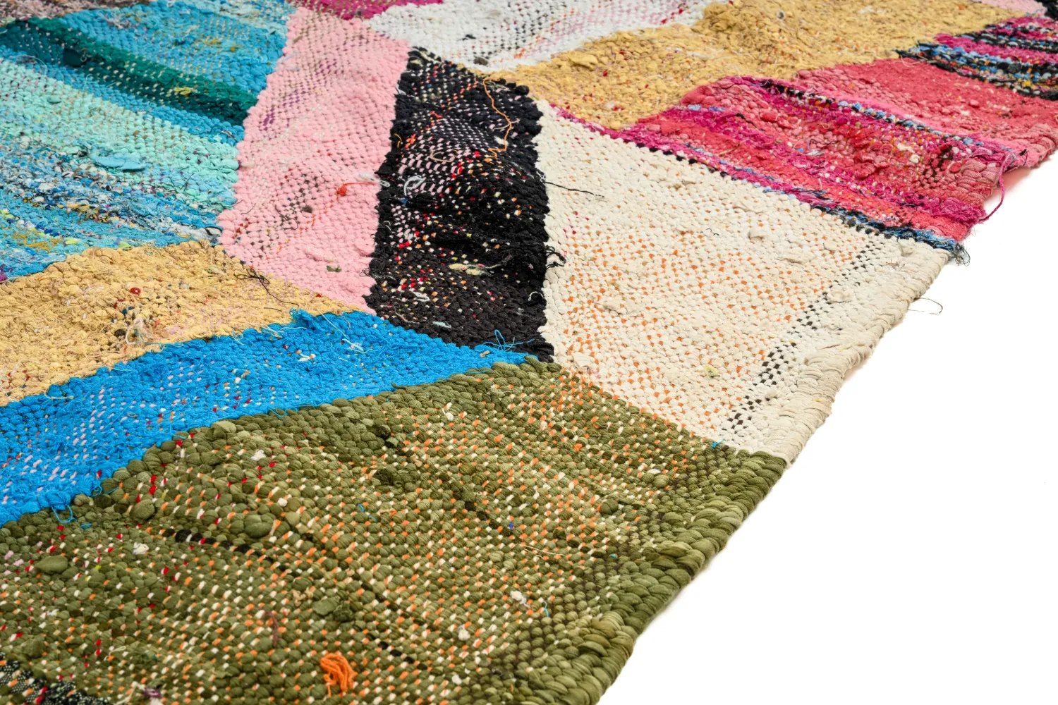 Marokkói Boucherouite szőnyeg 150 x 275 cm