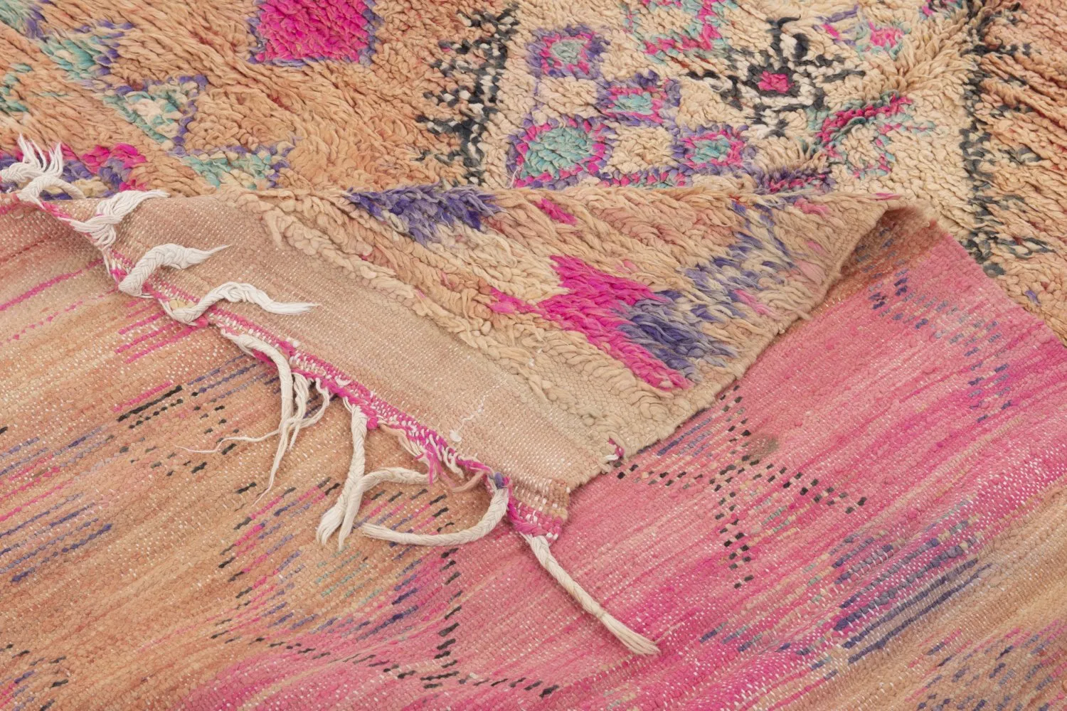 Marokkói Azilal Kelim Special Edition szőnyeg 420 x 170 cm