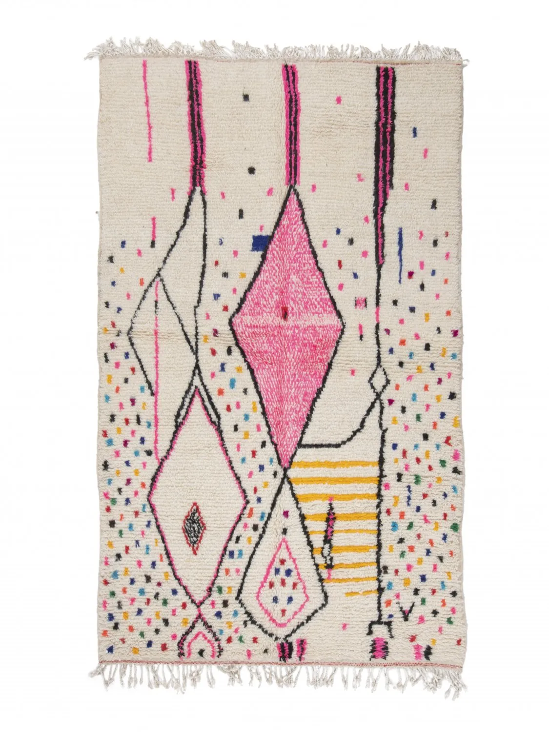 Marokkói Azilal Kelim szőnyeg 260 x 150 cm