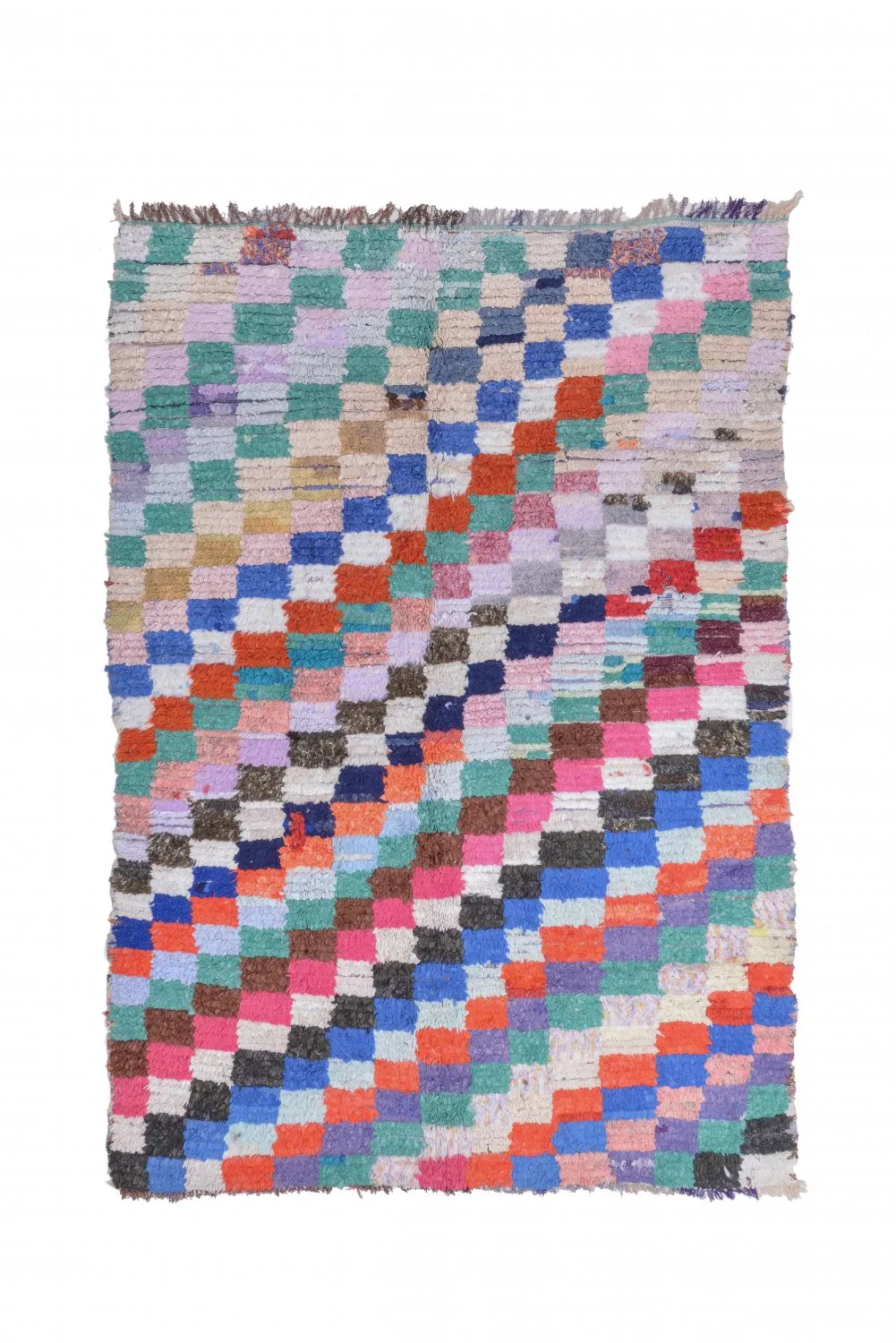 Marokkói Boucherouite szőnyeg 175 x 155 cm