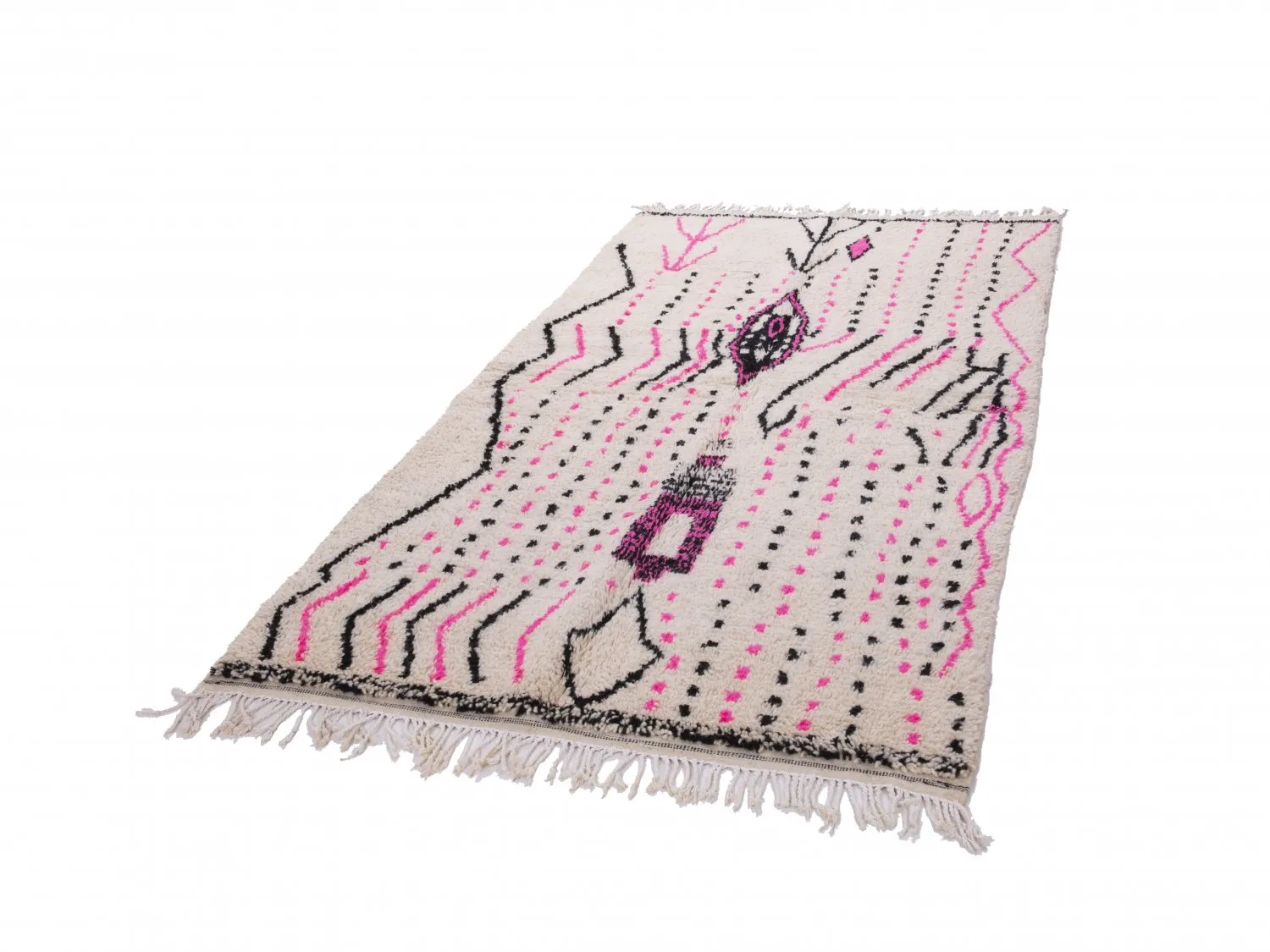 Marokkói Azilal Kelim szőnyeg 260 x 140 cm