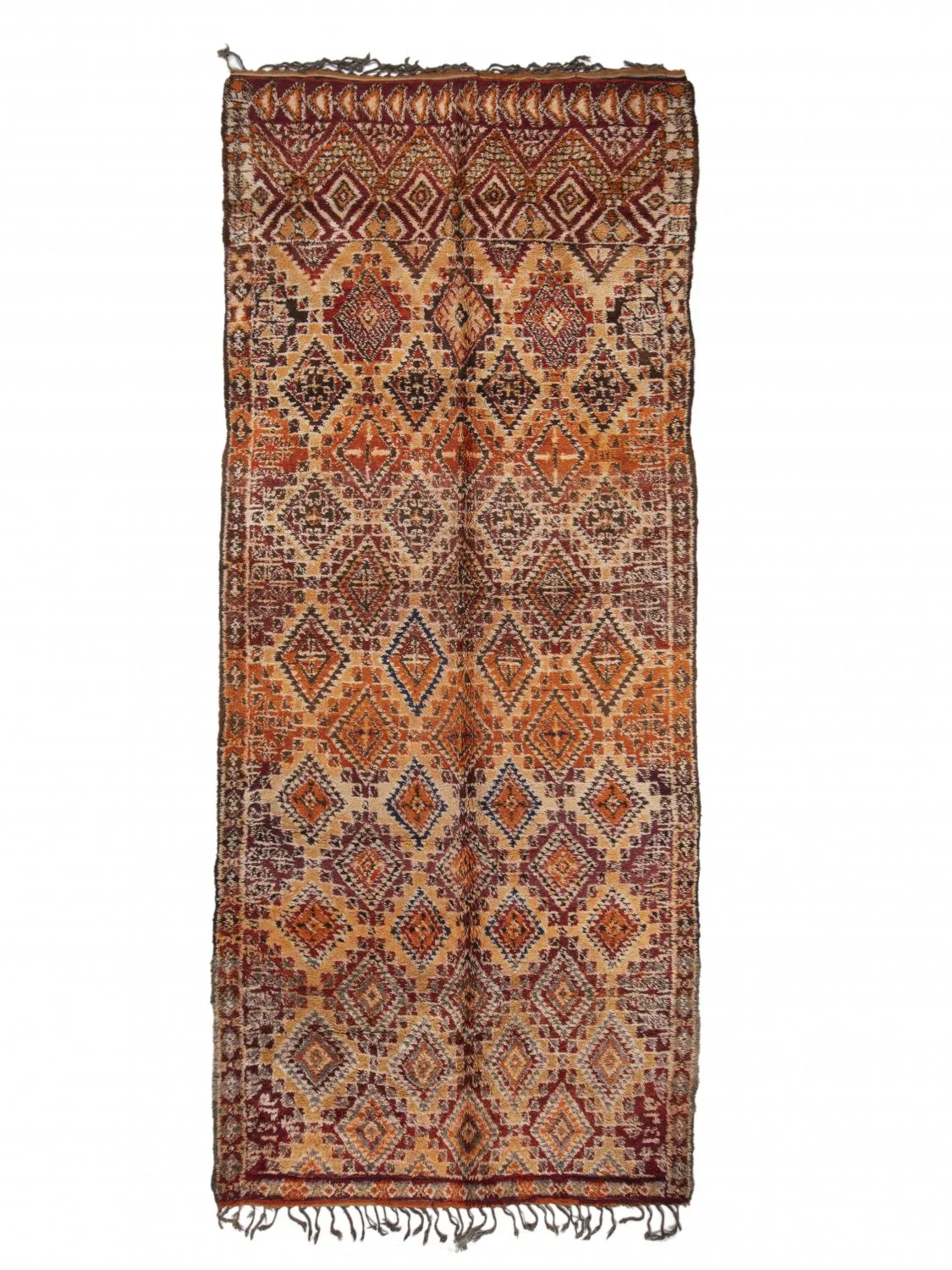 Marokkói Azilal Kelim Special Edition szőnyeg 520 x 210 cm