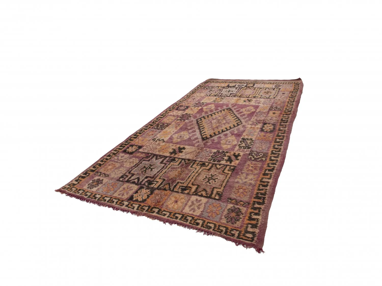 Marokkói Azilal Kelim Special Edition szőnyeg 380 x 180 cm